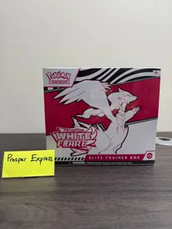 Pokemon White Flare ETB - Elite Trainer Box - Factory Sealed- Free Shipping - Image 1