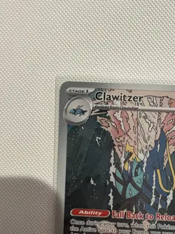 Clawitzer 141/132 Illustration Rare Pokemon Mega Evolution NM - Image 4