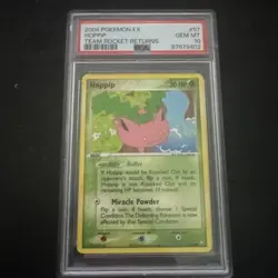 Hoppip 57 2004 Pokemon EX Team Rocket Returns # 57 PSA 10 GEM MINT - Image 1