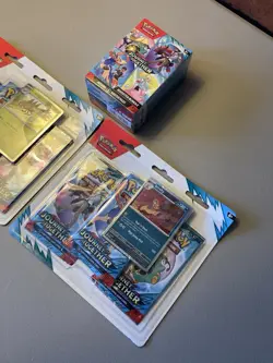 Lot of 3 Pokemon TCG SV09 Journey Together Booster Bundle + 3 Packs 12 Packs New - Image 3