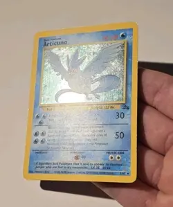 Pokemon Articuno Fossil Holo Rare Unlimited 2/62 MP - Image 5