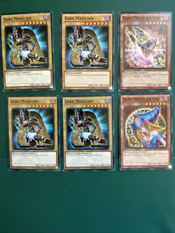 Yu-Gi-Oh Dark Magician / Dark Magician Girl Common Lot - LP to NM Condition - Image 1