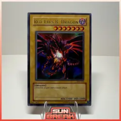 Yugioh Red-Eyes B. Dragon JMP-002 Ultra Rare LP - Image 1