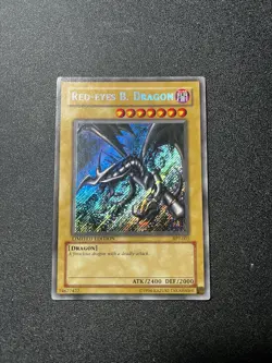 Yu-Gi-Oh! TCG Red-Eyes Black Dragon BPT-005, Near Mint Lightly Played - Image 2