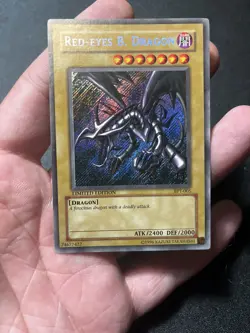Yu-Gi-Oh! TCG Red-Eyes Black Dragon BPT-005, Near Mint Lightly Played - Image 4