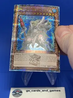 Mermail Abyssteus RA03-EN007 - Quarter Century Secret Rare - YuGioh Bonanza - Image 1
