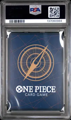 2025 ONE PIECE OP13 058 CARRYING ON HIS WILL MONKEY D LUFFY TREASURE RARE PSA 10 - Image 2