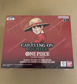 One Piece TCG OP13 Carrying On His Will English Sealed Booster Box - Image 1