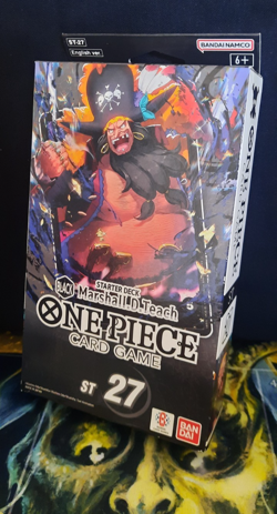 One Piece: Black Marshall.D.Teach Starter Deck (ST-27) - Image 1