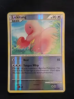 Pokemon Card Lickitung Triumphant Reverse Holo 66/102 - Image 1
