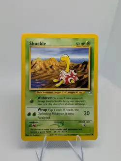 Shuckle 72/111 Neo Genesis, WOTC Pokemon EXC BUY 2 CARDS GET 1 FREE!! - Image 1