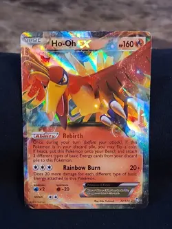 Ho-Oh Ex 22/124 - 2012 Black & White Dragons Exalted - Pokemon Card TCG - Image 1