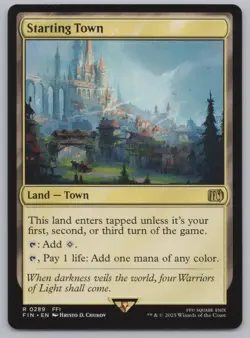 MTG - Final Fantasy - Starting Town #289 -g592 - Image 1