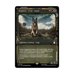 WOTC Universes Beyond: Fallout Dogmeat, Ever Loyal (Showcase) (MR) NM - Image 1