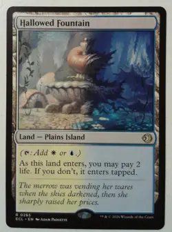 Hallowed Fountain *Rare* Magic MtG x1 Lorwyn Eclipsed - Image 1