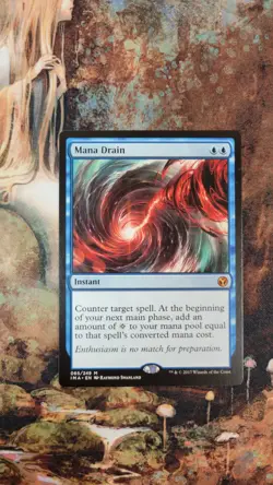MTG Mana Drain Iconic Masters NM Near Mint - Image 1
