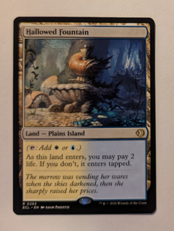 Hallowed Fountain Rare MTG Lorwyn Eclipsed - Image 1