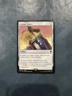 MTG Arcane Signet (0333) | NM | Cmd: Final Fantasy (FIC) - Image 1