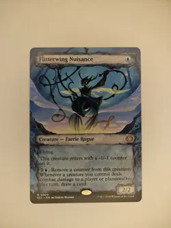Flitterwing Nuisance Showcase - Lorwyn Eclipsed - 304 - R - Magic the Gathering - Image 1