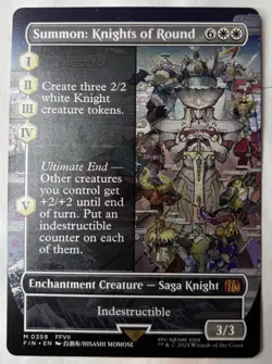 Summon: Knights of Round (Borderless) Final Fantasy Regular - Image 1