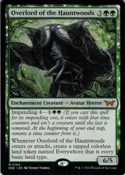 MTG Overlord of the Hauntwoods (194) | NM | Duskmourn: House of Horror {DSK} - Image 1