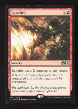 Banefire Core Set 2019 #130 Magic the Gathering - Image 1