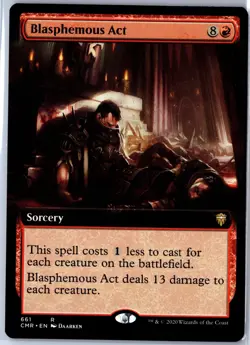 Commander Legends #661 Blasphemous Act (Extended Art) - Image 1