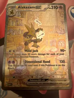 Alakazam ex 201/165 - SV: Scarlet & Violet 151 - SIR - Pokemon TCG - NM - Image 1