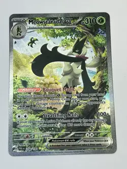 Pokemon TCG Meowscarada EX 256/193 Paldea Evolved NM Condition Ships Fast - Image 1