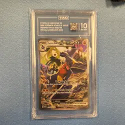 2025 POKEMON DRI EN-DESTINED RIVALS #232 CYNTHIA'S GARCHOMP EX TAG 10 - Image 1