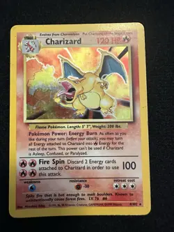 Charizard 004/102 Base Set - Holo - Pokemon TCG - Vintage - Image 1
