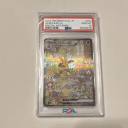 Pokemon Alakazam ex 203/165 SV2a 151 Special Art Rare Holo PSA 10 Japanese - Image 1