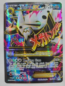 M Aggron EX (154 Full Art) 154/160 XY - Primal Clash Holo LP Pokemon TCG - Image 1