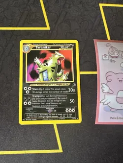 Pokemon Card Tyranitar 31/75 Neo Discovery Non Holo Rare WotC 349💎NM +💎 - Image 1