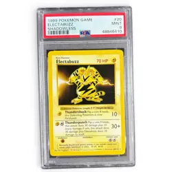 1999 Pokemon Base Set Electabuzz Shadowless #20 PSA 9 Mint Vintage WOTC ⚡ - Image 1