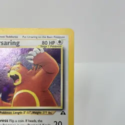 Ursaring Pokemon Neo Discovery Unlimited Holo 15/75 LP - Image 5