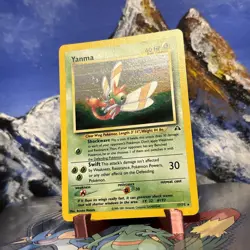 Yanma - 17/75 Pokemon Neo Discovery - Holo LP ✨ - Image 2