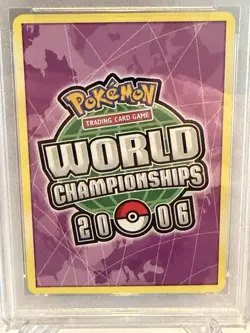 2006 Pokemon Promo World Championship BLS Blastoise EX #104 PSA 8 - Image 2