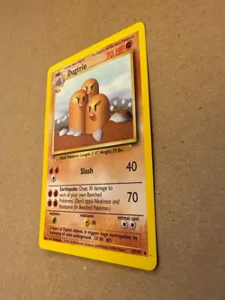 Dugtrio 019/102 Base Set Unlimited Regular Pokemon Card NM - Image 3