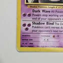 Pokemon Gym Challenge 2000 Sabrina's Gengar 29/132 Unlimited Non-Holo Rare HP - Image 5