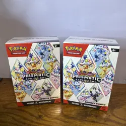 Pokemon TCG Prismatic Evolutions Booster Bundle Lot of 2 Sealed! - Image 1