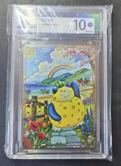 2022-25 Pokemon TCG Card S-Chinese COMIC Art 179/195 Snorlax KMHY 10 -SE58 - Image 1