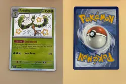 Arboliva 104/091 Shiny Rare Paldean Fates Pokemon NM - Image 3