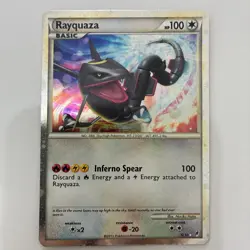 Pokemon TCG Rayquaza Call of Legends Sl10 Holo Shiny Holo Rare - Image 1