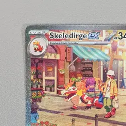 Pokemon TCG Card - Skeledirge ex 258/193 Illustration Rare | 2023 Paldea Evolved - Image 4