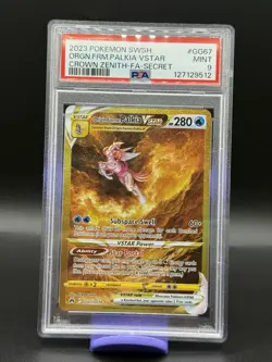 Pokemon Crown Zenith Gold VStar Set of 4 Arceus Giratina Dialga Palkia PSA 9 - Image 3