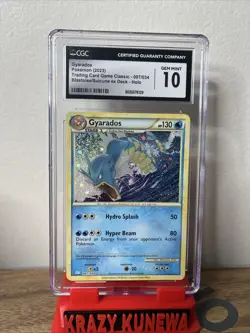 Pokemon Gyarados Holo Card 007/034 Classic Blastoise & Cuicune EX 2023 TCG Deck - Image 1