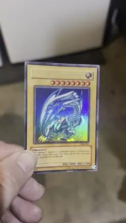 2002 Blue-Eyes White Dragon SDK-001 Unlimited Edition with 1 BONUS CARD - Image 2