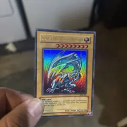 2002 Blue-Eyes White Dragon SDK-001 Unlimited Edition with 1 BONUS CARD - Image 5