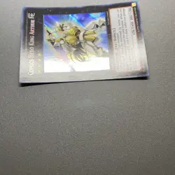 Yu-Gi-Oh! Comics Hero King Arthur Secret Rare 1st Edition NUMH-EN041 LP - Image 3